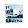4k Wifi Çift Kameralı Araç Kamerası Gece Görüşlü G-sensörlü Dash Cam 170 Derece