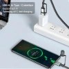 4’ü 1 Arada 100w Akıllı Tasarım Yüksek Dalılık Çoklu Uyumlu Örgülü Hızlı Şarj Kablosu