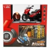 5839 SUN-MYG-MOTOSİKLET 1 12 BMW KASKLI FİGÜR PB.3R SES IŞIK
