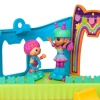 69755 SUN-SPM-FİGÜR OYUN SET GABBY S DOLLHOUSE ÇATI KATI PATEN PARTİSİ