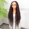 Afro Daa  Kahve Fiber Sen Tül Peruk
