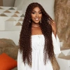 Afro Daa Fiber Sen Tül Peruk / Açık Kahve