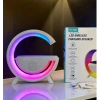 Akıllı Masa Lambası Hoparlör Led Işık & Kablosuz Şarj Alk2289