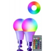 Akıllı RGB Led Ampul Led Uzaktan Kumandalı Renk Değiştiren Ampul