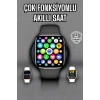 Akıllı Saat Amoled Ekran GPS ve Uyku Takibi Bluetooth Bağlantılı