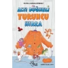 Altı Düğmeli Turuncu Hırka