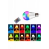 Ambiyans Aydınlatma RGB Led Lamba Kumandalı Renk Değiştirebilen