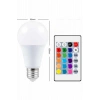 Ambiyans Aydınlatma RGB Led Lamba Kumandalı Renk Değiştirebilen