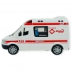 Ambulans Arabası Işıklı Sesli Sürtmeli Plastik 15cm - 1 ADET