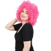 Animasyon Parti Ve Palyaço Peruğu / Neon Pembe
