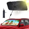 Araba Güneş Göe Koruyucu Şemsiye Oto Ön Cam Güneşlik(145cm*79cm)