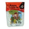 Arma Baskılı Mini Poşet Eczane Mağaza Dükkan Poşeti  Desen Renk 32X20 Cm 100 Adet No:0