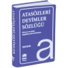 Atasözleri Deyimler Sözlüğü (Plastik Kapak)