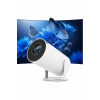 Ayaklı Projeksiyon Taşınabilir Mini Projektör Sinema Projektörü Android