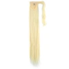 Bağlamalı Düz At Kuyruğu / Açık Platin