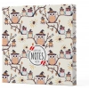 Baykuş 7 - Çizgisiz Yan Boyamalı Defter