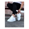 Beyaz Düz Erkek Casual Ayakkabı