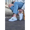 Beyaz Gri Erkek Casual Ayakkabı