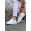 Beyaz Rugan Erkek Casual Ayakkabı