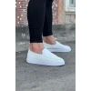 Beyaz Triko Babet Erkek Casual Ayakkabı