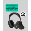 Bluetooth V5.0 Kablosuz Kulak Üstü Kulaklık | Katlanabilir, Mikro USB Girişli