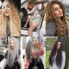 Brazilian Afro Daası  / Siyah / Bakır Ombreli