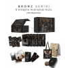 Bronz Serisi 6 Kitaplık Mıknatıslı Kutu - Yan Boyamalı (Ciltli)