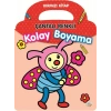 Çantalı Renkli Kolay Boyama- Kırmızı Kitap
