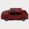 Çek Bırak Arabalar 10 Cm - Kırmızı Jeep - 1 ADET