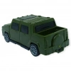Çek Bırak Arabalar 10 Cm - Yeşil Çift Kabin Pick-Up - 1 ADET