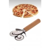 Çift Başlıklı Ahşap Saplı Pizza Kesici Hamur Kesici (74)