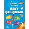 Çiz - Sil Minik Ellerle Sayı Çalışması (Kalem Hediyeli)