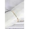 CM 14K Gold Renk Zincirli Model Kadın Bileklik
