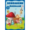 Çocuklar için Hayal ve Odak Geliştirici Rengarenk Masallar Mavi Kitap