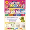 Çocuklar İçin Stickerli Sudoku - 4 Kitap