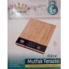 Dijital Lcd Mutfak Tartısı Terazisi 5kg Bambu Desenli (  )