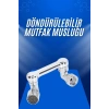 Döndürülebilir Musluk Mutfak Banyo Musluk Ucu Başlığı 4 Filtreli