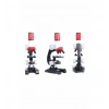Eğitici Mikroskop Kiti Zoom Led Işıklı 100x 400x 1200x St1200x