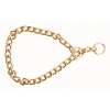 Eğitim Serisi Zincirli Köpek Boyun Tasması 3,5x65 cm - Gold