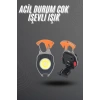 El Feneri LED Anahtarlık Çok Fonksiyonlu Mini Çakmak Özellikli