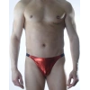 Erkek Kırmızı Lame Brazillian Slip