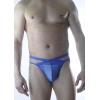 Erkek Mavi Tül Fantezi Tanga İç Çamaşırı