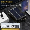 F.B.I Pro F-3003 Alüminyum PM10-TG LED Type-C Powerbank ve Solar Şarjlı Kamp Kafa Feneri