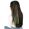 Fiber Sen Boncuk Kaynaklık Renkli  / Neon Sarı / 100 Adet