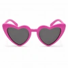 Fuşya Pembe Retro Kalp Gözlük – 80’ler 90’lar Stil Parti Gözlüğü