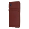 Galaxy A01 Core Kılıf Kelvin Kartvizitli  - Bordo