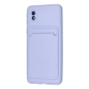 Galaxy A01 Core Kılıf Kelvin Kartvizitli  - Lila