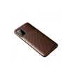 Galaxy A02s Kılıf Auto Fus Karbon Kapak - Kahverengi