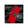 Galaxy A02s Kılıf Elit Yüzüklü Kapak - Kırmızı