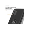 Galaxy A02s Kılıf Elit Yüzüklü Kapak - Siyah